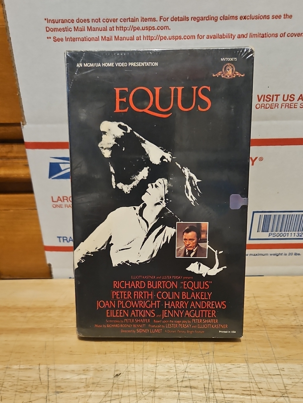 Equus (VHS) — 1977 (Factory Sealed)